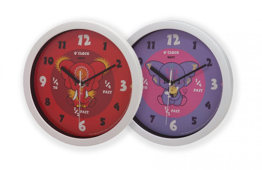 Yara and Da Hong Elephant Wall Clocks